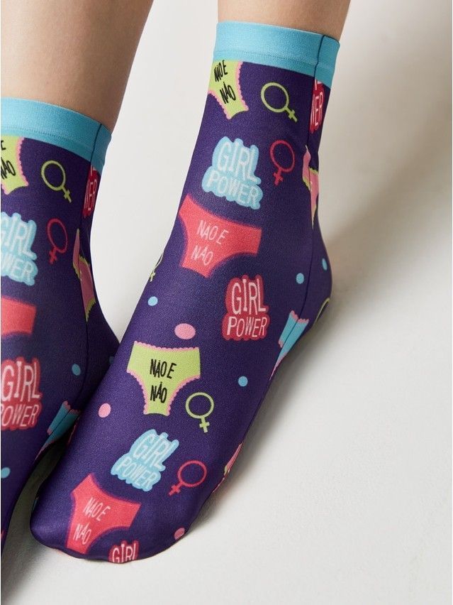 Women's socks CONTE ELEGANT FANTASY, s.23-25, 070 - 3