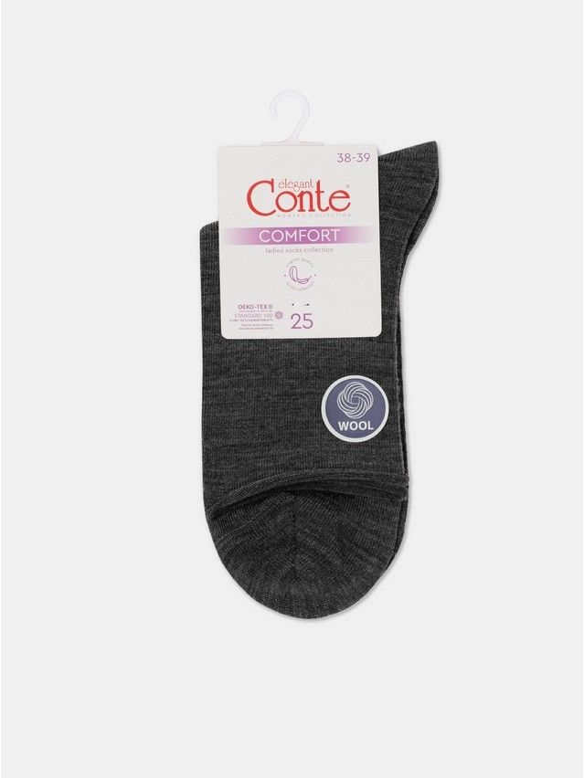 Women's socks CONTE ELEGANT COMFORT, s.25-27, 000 dark grey - 6