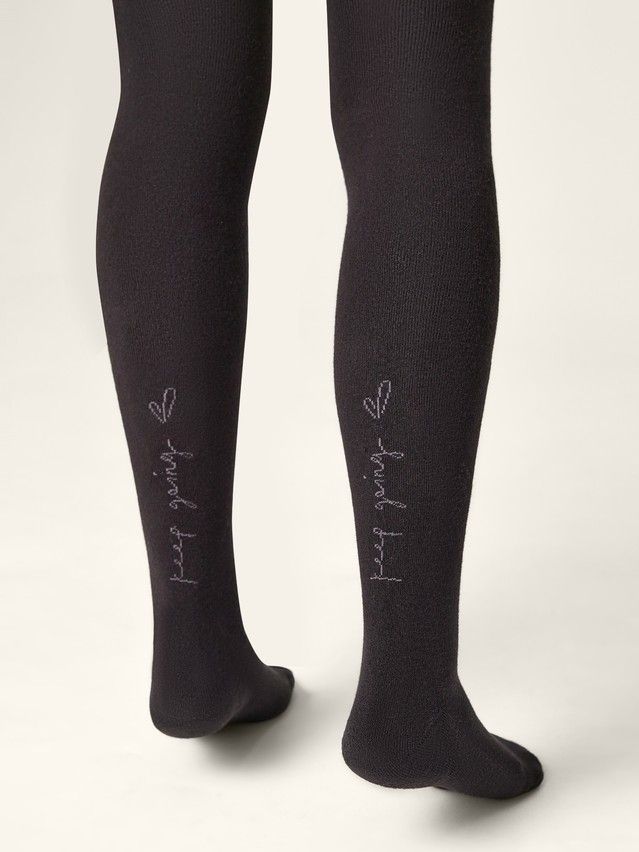 Children's tights CONTE-KIDS SOF-TIKI, s.140-146 (22),700 black - 2