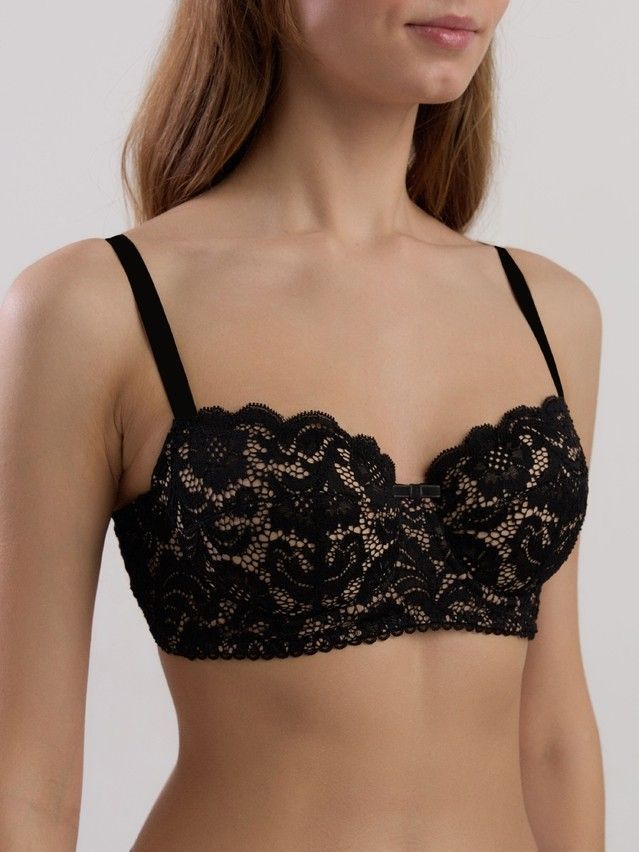 Bra CONTE ELEGANT LEO TB5101, s.70B, black - 1