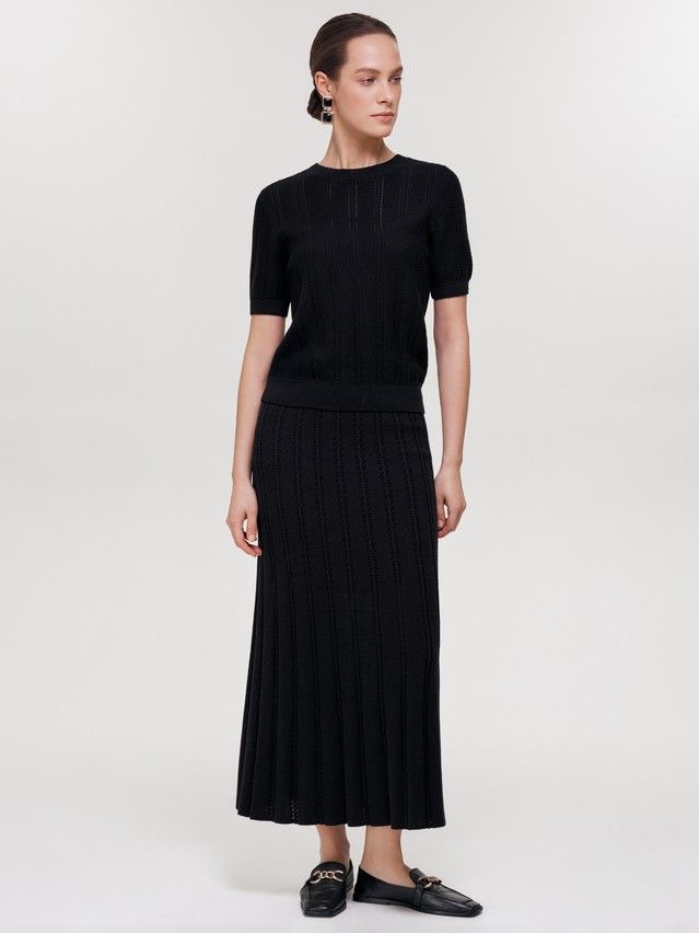 Women's skirt CONTE ELEGANT LDK2562, s.170-90, black - 3