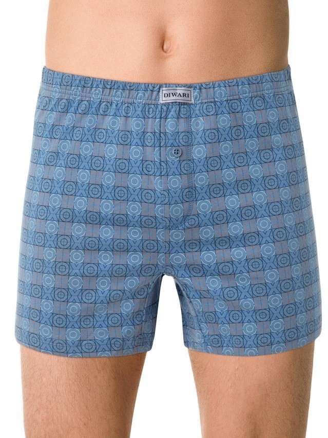 Man's underwear BASIC MBX 008 (on a hanger),s.78,82, grey-blue - 2