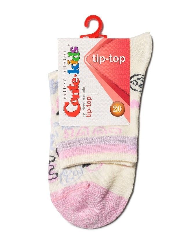 Children's socks TIP-TOP 5S-11SP, size 20, 498 cappuccino - 5