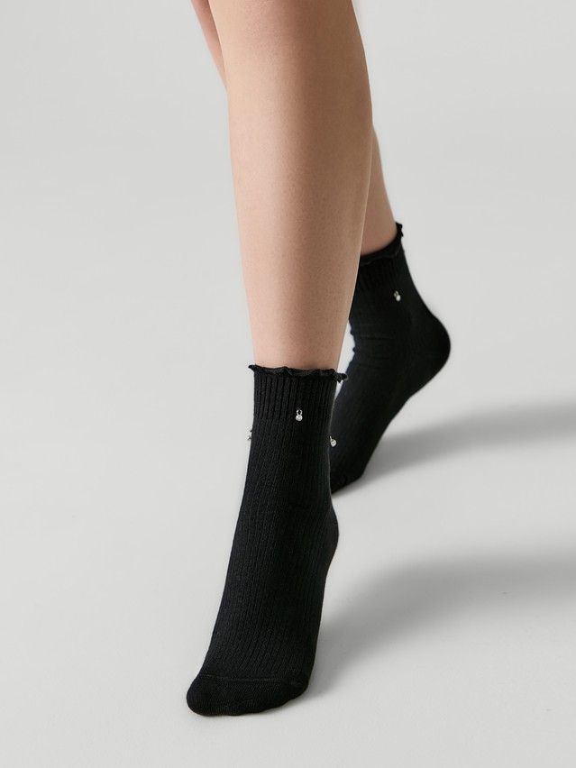 Women's socks CONTE, s.23-25, 1157 black - 2