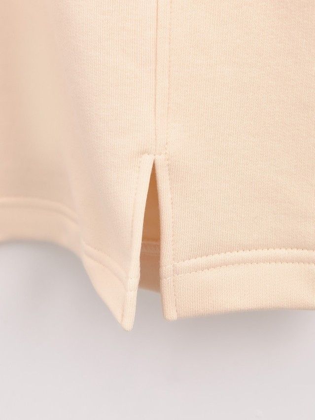 Women's polo neck shirt CONTE ELEGANT LD 2832, s.170-92, milk - 11