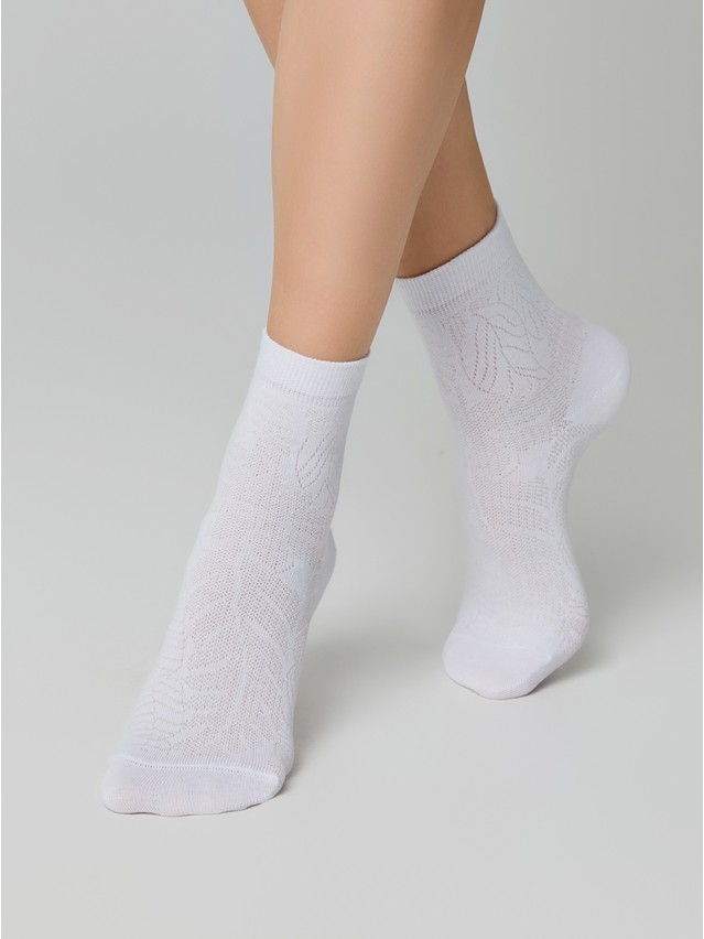 Women's socks CONTE ELEGANT CLASSIC, s.23, 530 white - 5
