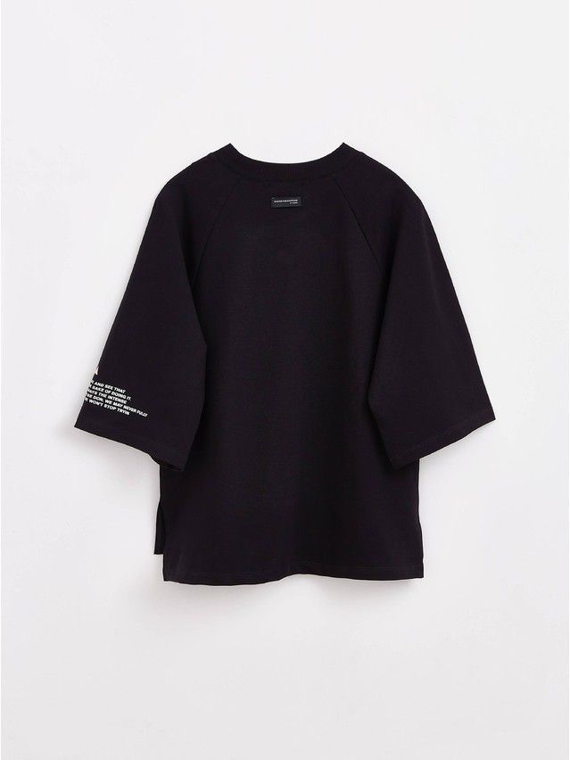 Women's polo neck shirt CONTE ELEGANT LD 1702, s.170-92, black - 5