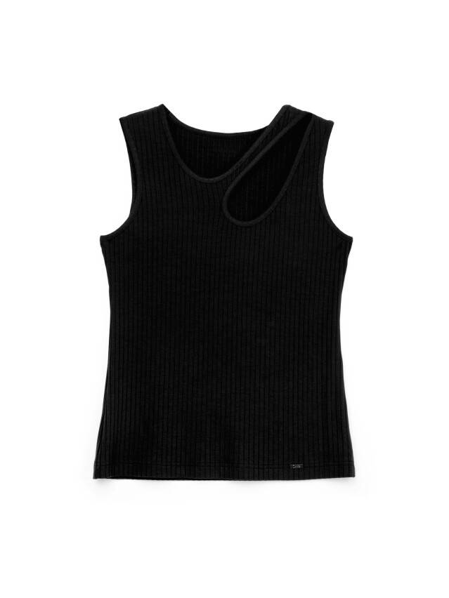 Women's polo neck shirt CONTE ELEGANT LD 892, s.170-96, black - 2