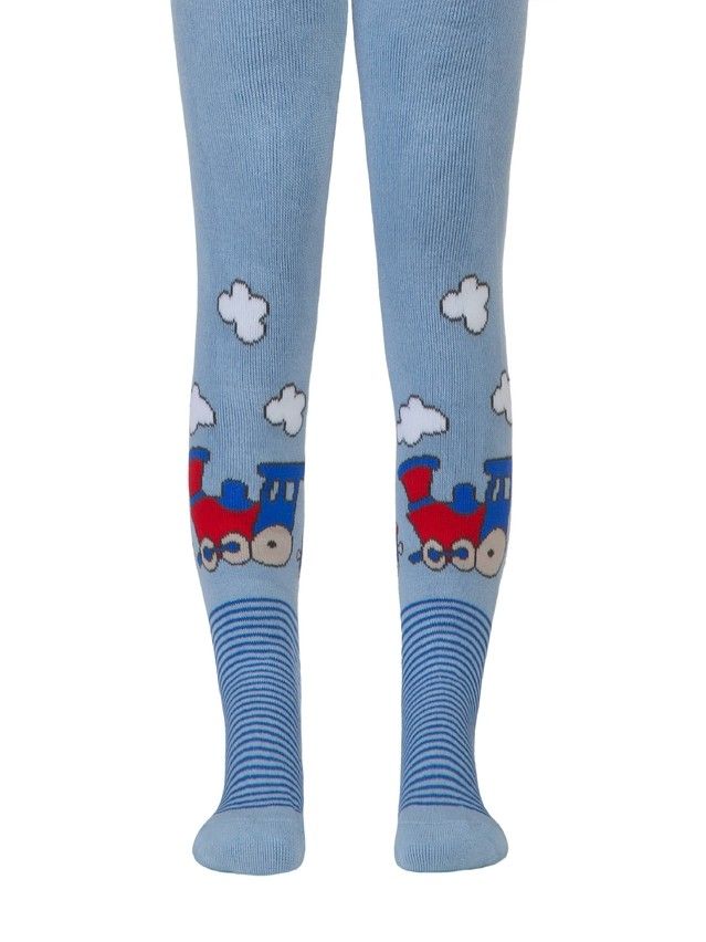 Children's tights CONTE-KIDS SOF-TIKI, s.62-74 (12),226 blue - 1
