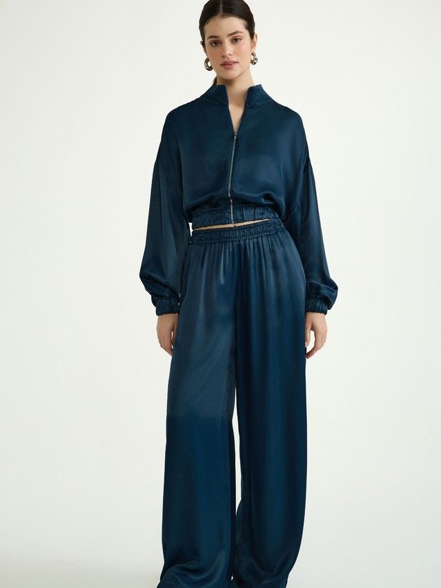 Women's trousers CONTE ELEGANT LBK 3008, s.170-84-90, teal - 2