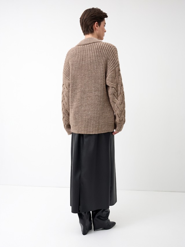 Women's pullover CONTE ELEGANT LDK24136, s.170-84, beige melange - 3