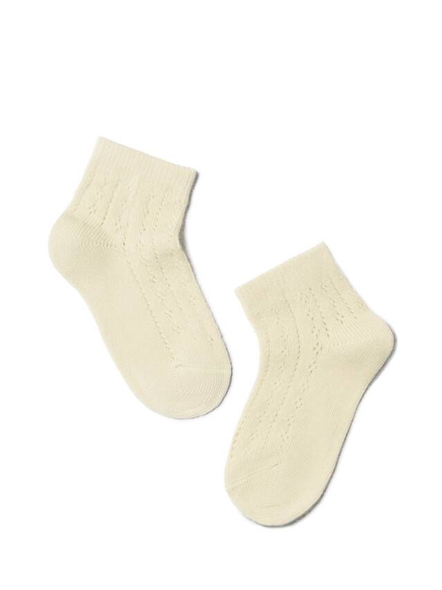 Children's socks CONTE-KIDS MISS, s.18-20, 112 cream - 1