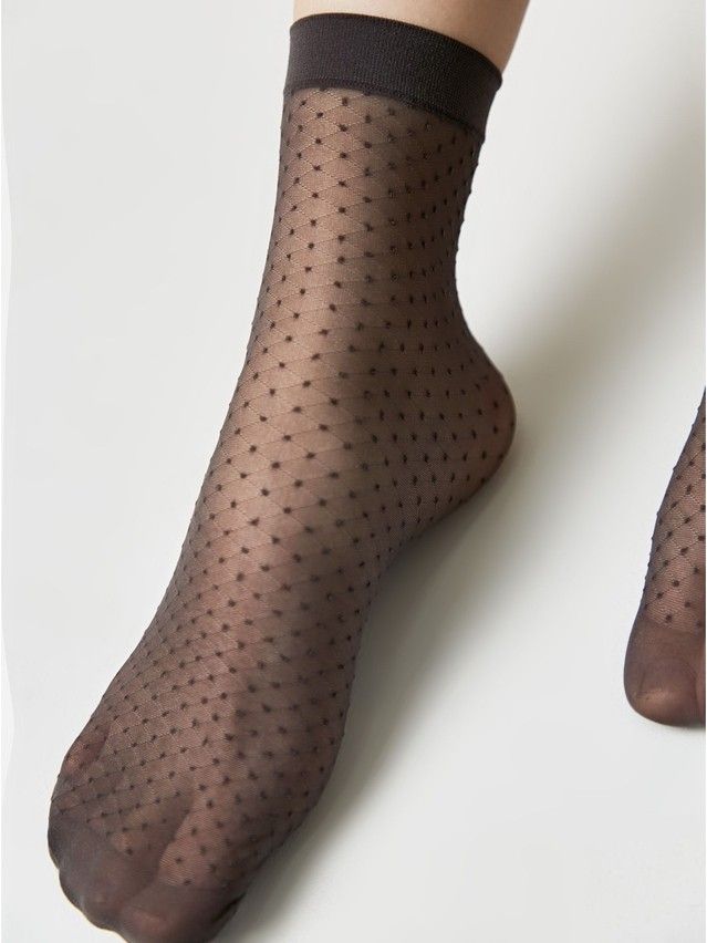 Women's socks CONTE ELEGANT FANTASY 16С-127СП, s.23-25, grafit - 5