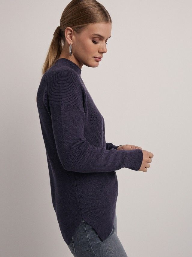 Women's pullover CONTE ELEGANT LDK2388, s.170-84, eggplant - 3