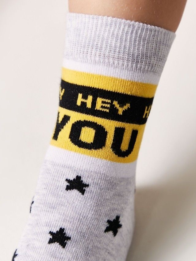 Children's socks TIP-TOP 5С-11SP, s.24-26, 501 light gray - 3