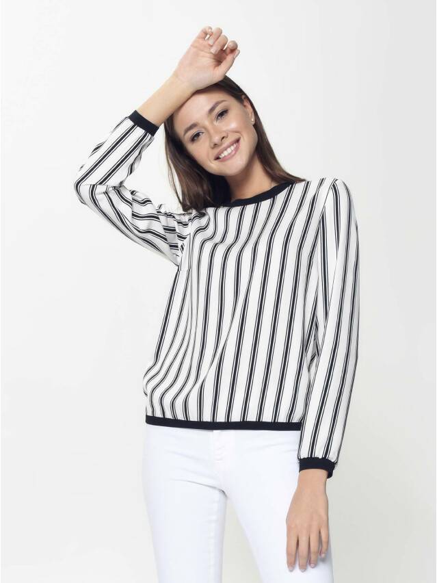 Women's shirt CE LBL 899, s.170-84-90, black-white stripes - 3