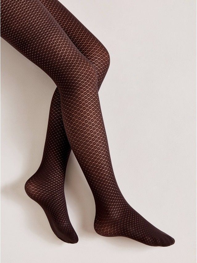 Children's tights CONTE ELEGANT TINA, s.146-152, grafit - 1