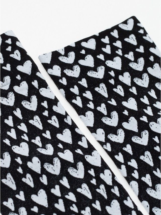 Women's socks CONTE ELEGANT FANTASY, s.23-25, nero-bianco - 4