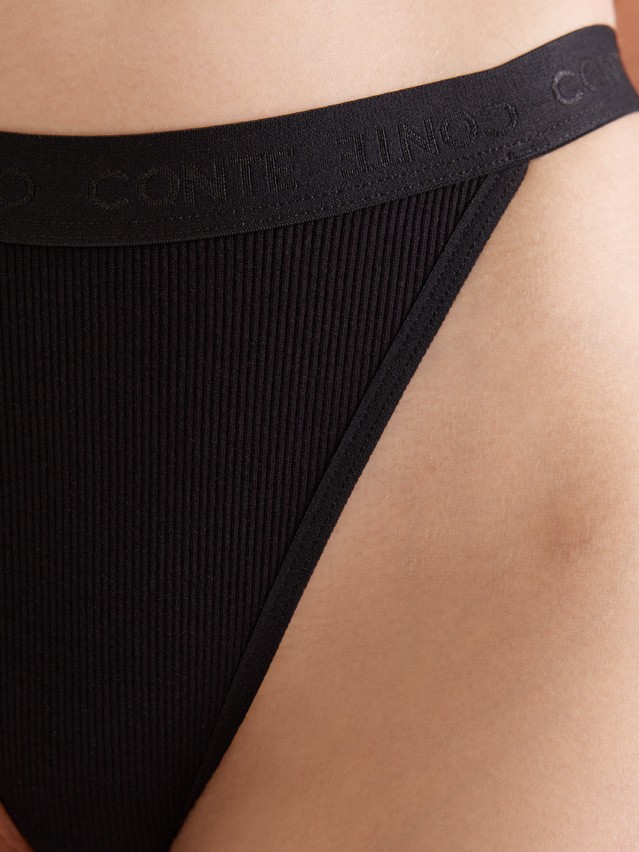 Women's panties CONTE ELEGANT ACTIVE SHAPE LTA 3189, s.90, black - 3