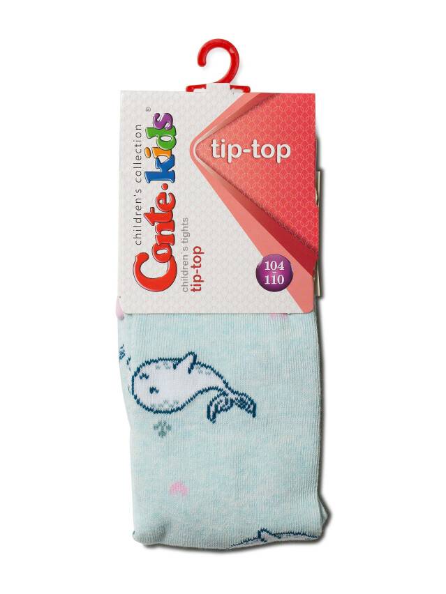 Children's tights CONTE-KIDS TIP-TOP, s.104-110 (16),499 pale turquoise - 2