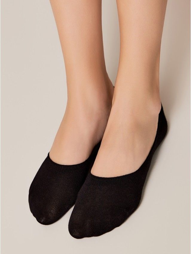 Women's footlets CONTE ELEGANT CLASSIC, s.23, 000 black - 1