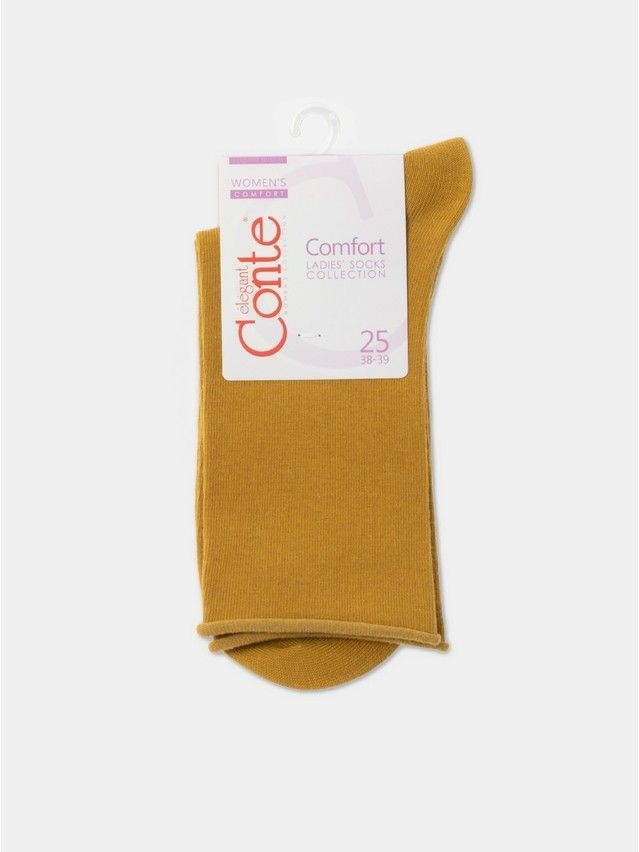 Women's socks CONTE ELEGANT COMFORT, s.23, 000 mustard - 5