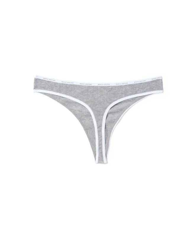 Women's panties CONTE ELEGANT BASIC LST 643, s.102/XL, grey melange - 4