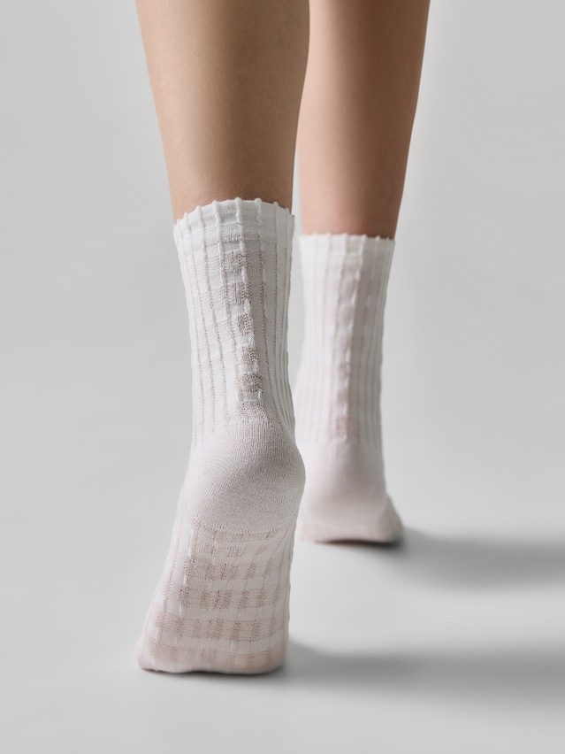 Women's socks CONTE ELEGANT CLASSIC, s.23-25, 1175 milky - 2