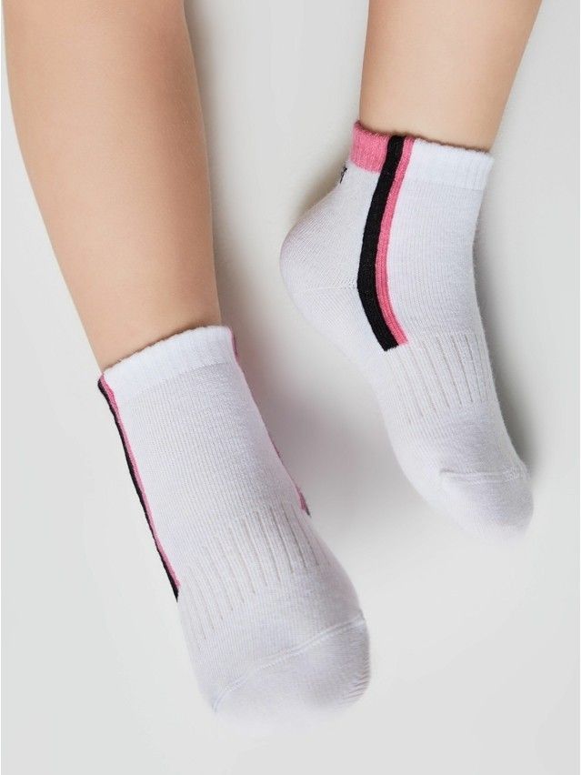 Children's socks CONTE-KIDS ACTIVE, s.12, 954 white - 2