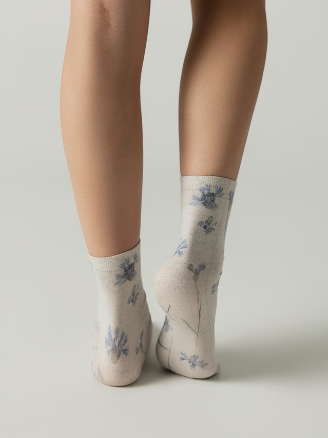 Women's socks CONTE ELEGANT FANTASY, s.23-25, 1151 beige - 2