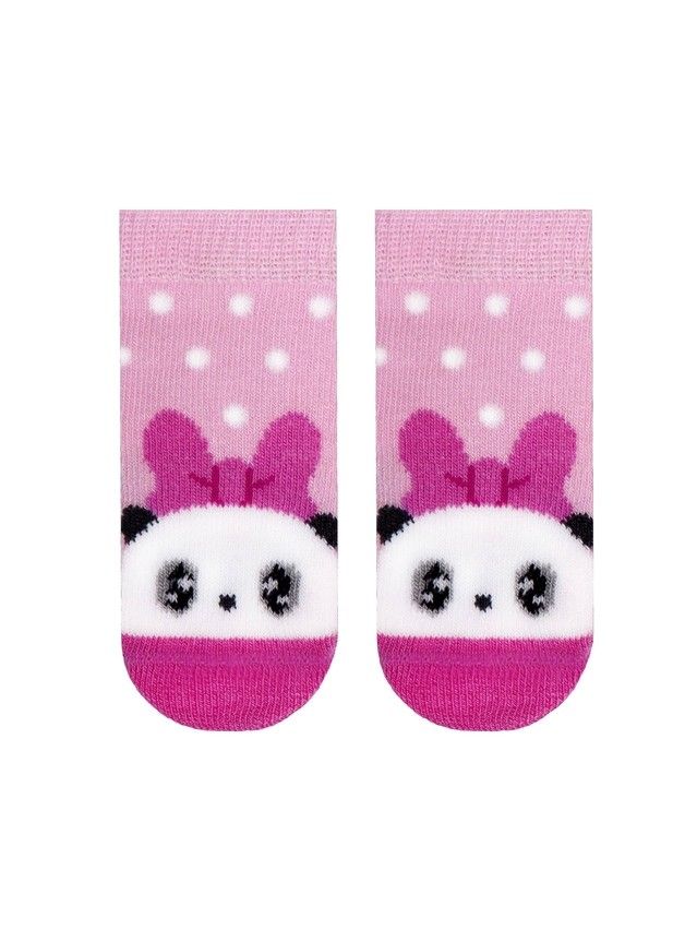 Children's socks CONTE-KIDS MALYSHARIKI, s.15-17, 324 light pink - 1