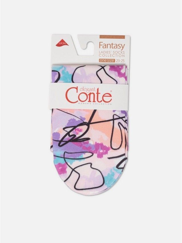 Women's socks CONTE ELEGANT FANTASY, s.23-25, 921 - 9