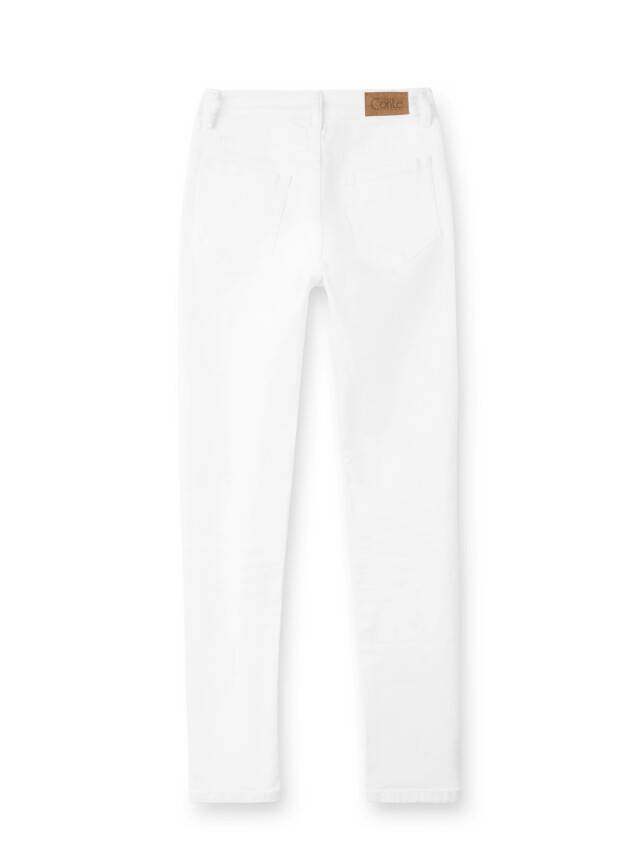 Denim trousers CONTE ELEGANT CON-38W, s.170-102, white - 4