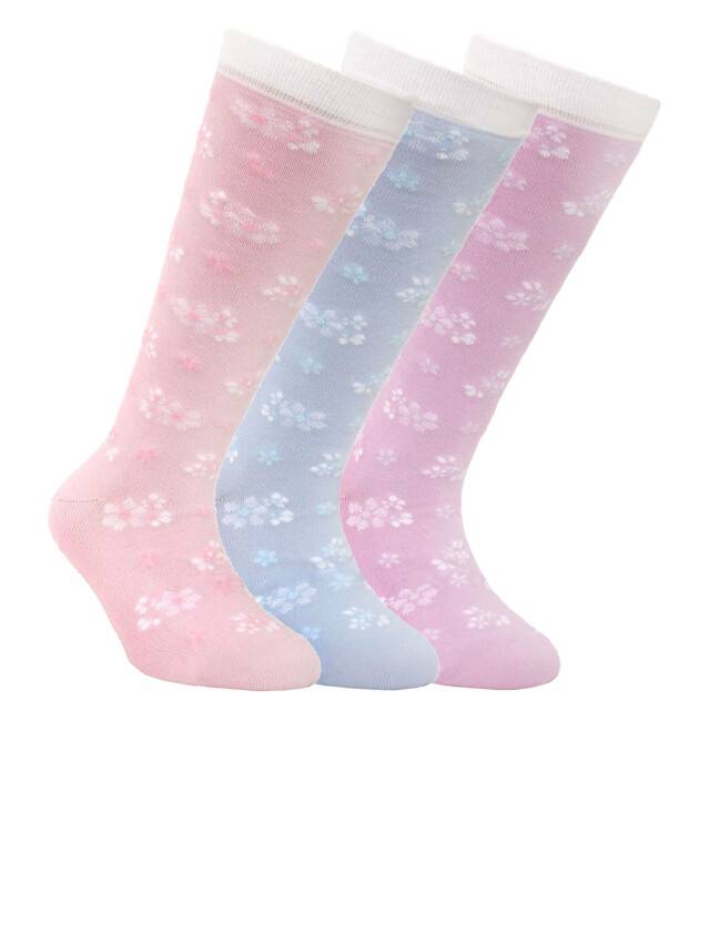 Children's knee high socks CONTE-KIDS TIP-TOP, s.30-32, 039 pale violet - 1