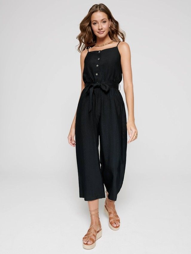 Women's jumpsuit MILANO, s.170-88-94, black - 1