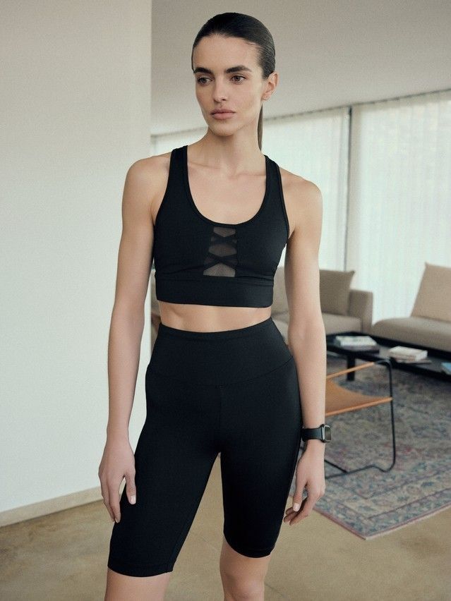Women's shorts CONTE ELEGANT LS 3096, s.170-90, black - 3