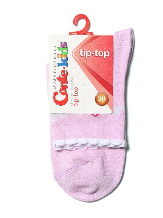 Children's socks CONTE-KIDS TIP-TOP, s.30-32, 250 light pink - 2