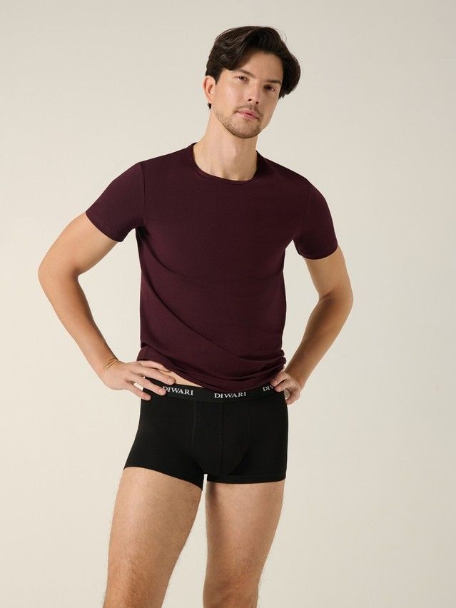 Men's underpants DiWaRi BASIC MEN MSH 2147, s.78,82, black - 1