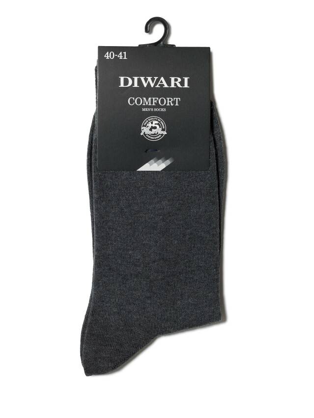 Men's socks DiWaRi COMFORT, s. 40-41, 000 dark grey - 2