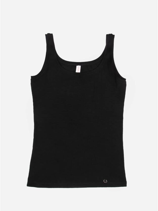 Women's polo neck shirt CONTE ELEGANT LD 716, s.170-100, black - 1