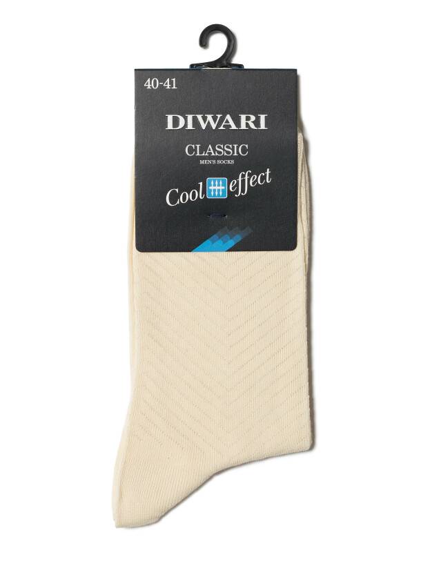 Men's socks DiWaRi CLASSIC COOL EFFECT, s. 40-41, 010 beige - 2