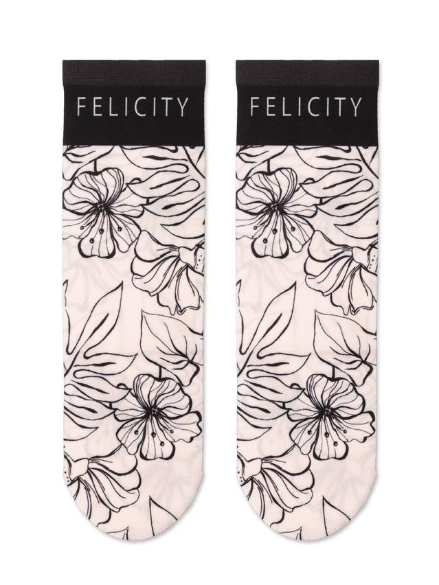 Women's socks CONTE ELEGANT FANTASY, s.23-25, 099 - 3