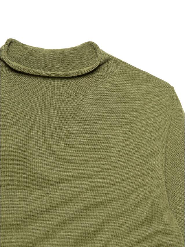 Women's polo neck shirt CONTE ELEGANT LDK102, s.170-84, olive drab - 7