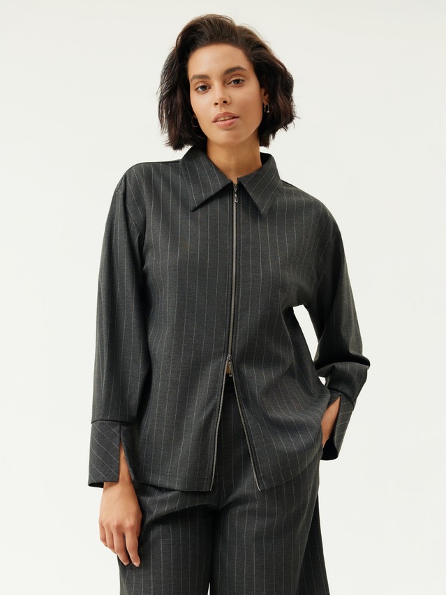 Women's shirt CONTE LRU 3606, s.170-84-90, graphite - 4