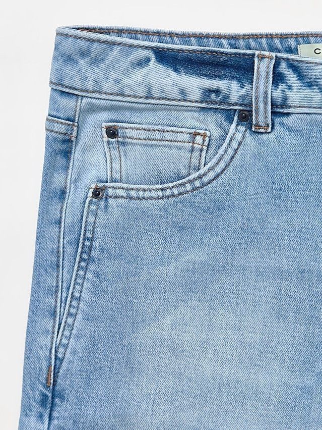 Denim trousers CONTE ELEGANT CON-744, s.170-102, light blue - 12