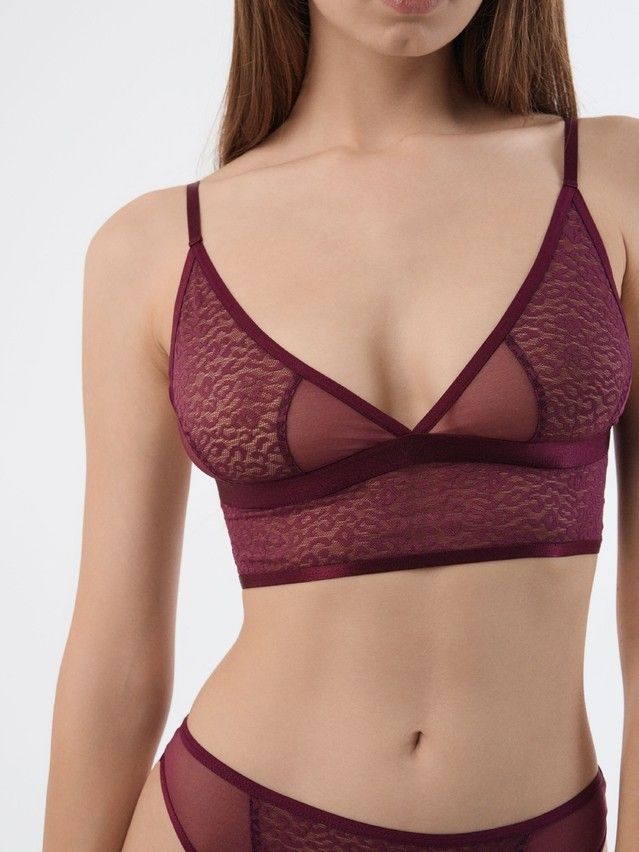 Women's bustier CONTE ELEGANT SAVAGE LBE 2533, s.170-84, marsala - 1