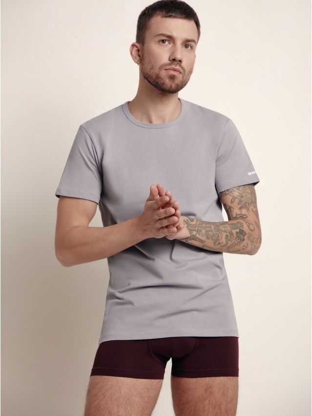 Men's sweatshirt DiWaRi BASIC MF 309-10, s.170,176-100, grey - 1