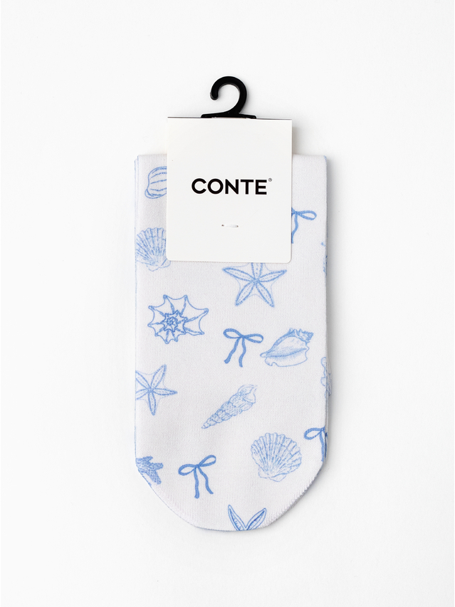 Women's socks CONTE ELEGANT FANTASY, s.23-25, 1179 milky - 2