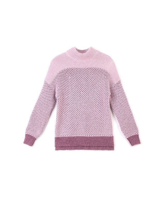 Women's polo neck shirt CONTE ELEGANT LDK039, s.170-84, lilac - 4