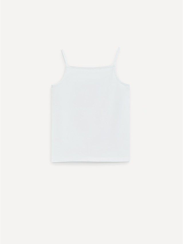 Sleeveless top for girls CONTE ELEGANT BASIC COLLECTION DT 5103, s.128,134-68, white - 1
